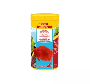 Корм для риб Sera Red Parrot (Сера Ред Парот) гранули для яскравості риб червоний папуга 1000 мл (330 г) Корм для риб Sera Red Parrot (Сера Ред Парот) гранули для яскравості риб червоний папуга 1000 мл (330 г)