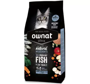 Сухий корм для стерелізовних котів Овнат Ownat Ultra з рибою, 1.5 кг Сухий корм для стерелізовних котів Овнат Ownat Ultra з рибою, 1.5 кг