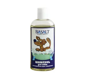 Шампунь для собак з екстрактами трав і вітамінами 200 мл Базальт Шампунь для собак з екстрактами трав і вітамінами 200 мл Базальт