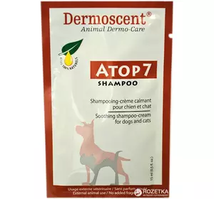 Dermoscent (Дермосент) ATOP 7 Shampoo саше 20х15 мл Dermoscent (Дермосент) ATOP 7 Shampoo саше 20х15 мл