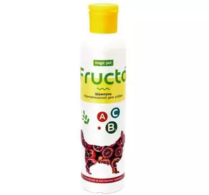 Шампунь відновлюючий Fructa з екстрактом граната для собак 220 мл Шампунь відновлюючий Fructa з екстрактом граната для собак 220 мл