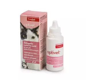 Засіб Candioli Optivet (Оптівет) для очищення навколо очей у собак та котів - 50 мл Засіб Candioli Optivet (Оптівет) для очищення навколо очей у собак та котів - 50 мл