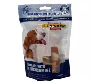 Смаколики GiGi "Кручені палички з куркою" / ласощі Famous Chicken Spinner №2 60 г Смаколики GiGi "Кручені палички з куркою" / ласощі Famous Chicken Spinner №2 60 г