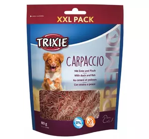 Trixie TX-31804 PREMIO Carpaccio 80г - ласощі з м'яса качки і риби для собак Trixie TX-31804 PREMIO Carpaccio 80г - ласощі з м'яса качки і риби для собак