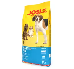 Сухий корм Josera JosiDog Master Mix (ЙозіДог Мастер Мікс) корм для собак мікс різнокольорових крокет, 15 кг Сухий корм Josera JosiDog Master Mix (ЙозіДог Мастер Мікс) корм для собак мікс різнокольорових крокет, 15 кг