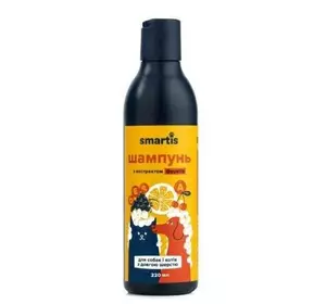 Шампунь Smartis з екстрактом фруктів для собак і котів з довгою шерстю 220 мл Шампунь Smartis з екстрактом фруктів для собак і котів з довгою шерстю 220 мл