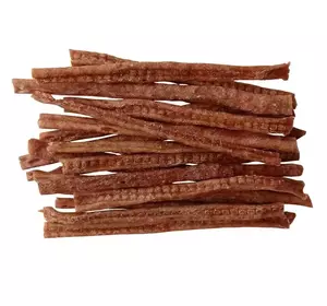 Ласощі для собак ковбаски з мяса качки по пекінськи 100 г Ласощі для собак ковбаски з мяса качки по пекінськи 100 г