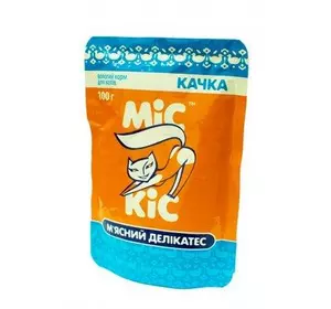 Вологий корм Міс Кіс для кішок 100 г (качка в соусі) Вологий корм Міс Кіс для кішок 100 г (качка в соусі)