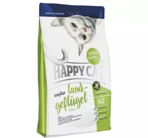 Happy Cat Sensitive птах 4кг корм для кішок з чутливим травленням Happy Cat Sensitive птах 4кг корм для кішок з чутливим травленням