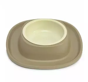 Миска пластикова Soft Touch з м'яким ковриком для собак та котів, розмір 20 x 20 x 3.5 см Миска пластикова Soft Touch з м'яким ковриком для собак та котів, розмір 20 x 20 x 3.5 см