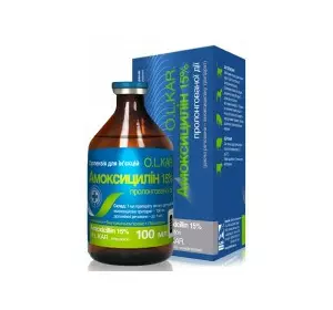 Амоксицилін 15% (50 мл) O.L.KAR. Амоксицилін 15% (50 мл) O.L.KAR.