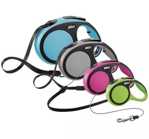 Flexi Comfort M поводок-рулетка для собак (8м,до 20кг,трос) Flexi Comfort M поводок-рулетка для собак (8м,до 20кг,трос)