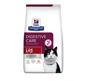 Лікувальний корм Хіллс Hills PD Digestive Care I/D для кішок 3 кг при розладах шлунково-кишкового тракту (новий дизайн упаковки) Лікувальний корм Хіллс Hills PD Digestive Care I/D для кішок 3 кг при розладах шлунково-кишкового тракту (новий дизайн упаковки)