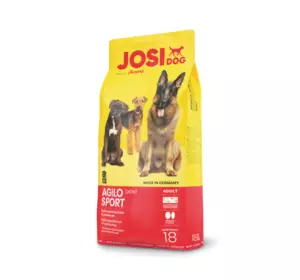 Сухий корм Josera JosiDog Agilo Sport для спортивних собак, 18 кг Сухий корм Josera JosiDog Agilo Sport для спортивних собак, 18 кг