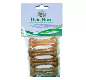 Кістка Croci King Bone Buffalo для собак, 8 см 35 г (4 шт) Кістка Croci King Bone Buffalo для собак, 8 см 35 г (4 шт)