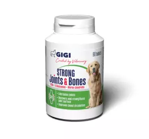 Витамины GIGI (АктиВет) Strong Joints & Bones для суглобов и костей, 90 таблеток