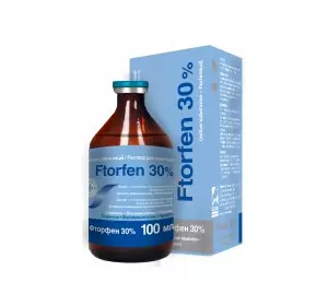 Фторфен 30% ін'єкційний 100 мл O.L.KAR (Фторфенікол) Фторфен 30% ін'єкційний 100 мл O.L.KAR (Фторфенікол)