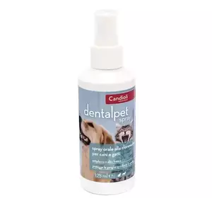 Спрей Candioli DentalPet Spray для догляду за ротовою порожниною собак і котів 125 мл Спрей Candioli DentalPet Spray для догляду за ротовою порожниною собак і котів 125 мл