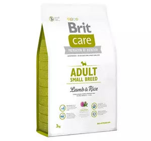 Корм для дорослих собак дрібних порід Бріт Brit Care Adult Small Breed Lamb & Rice з ягням і рисом 7.5 кг Корм для дорослих собак дрібних порід Бріт Brit Care Adult Small Breed Lamb & Rice з ягням і рисом 7.5 кг