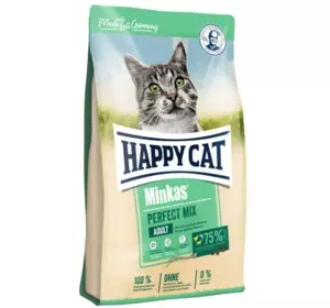 Happy Cat Minkas Perfect Mix корм для котів (птиця, ягня, риба), 4 кг