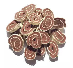 Ласощі Lucky Star роли з м'ясом качки і тріски 500 г DM015 Ласощі Lucky Star роли з м'ясом качки і тріски 500 г DM015