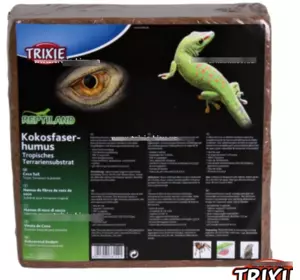 "TRIXIE Кокос"- пресований кокосовий субстрат для тераріуму, 2л/160г "TRIXIE Кокос"- пресований кокосовий субстрат для тераріуму, 2л/160г