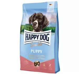 Сухий корм Happy Dog Sens Puppy Lachs для цуценят усіх порід віком з 1 до 6 місяців (лосось та картопля), 10 кг Сухий корм Happy Dog Sens Puppy Lachs для цуценят усіх порід віком з 1 до 6 місяців (лосось та картопля), 10 кг