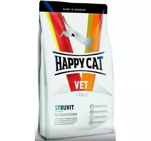 Сухий дієтичний корм Happy Cat VET Diet Struvit для котів із сечокам'яною хворобою, 4 кг Сухий дієтичний корм Happy Cat VET Diet Struvit для котів із сечокам'яною хворобою, 4 кг