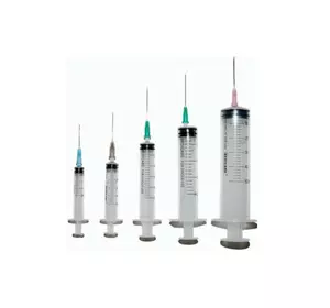 Шприц одноразовий 10 мл 3-х комп. (0'8*38мм) MEDICARE Шприц одноразовий 10 мл 3-х комп. (0'8*38мм) MEDICARE