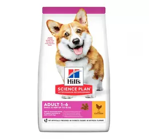 Корм для собак Хіллс Hills SP Adult міні і малих порід з куркою АКЦІЯ 4+2 кг Корм для собак Хіллс Hills SP Adult міні і малих порід з куркою АКЦІЯ 4+2 кг