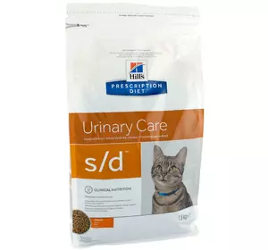 Hills Prescription Diet Urinary Care s/d Chicken Лечебный корм для мочевыводящих путей у кошек / 5 кг