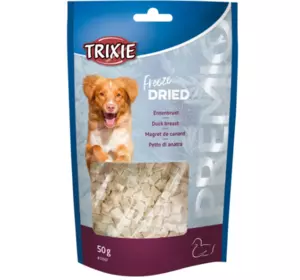 Ласощі для собак Trixie (TX-31607) PREMIO Freeze Dried Duck Breast сублімована качка 50 г Ласощі для собак Trixie (TX-31607) PREMIO Freeze Dried Duck Breast сублімована качка 50 г