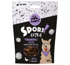 Тренувальні ласощі для собак Містер Бандіт Mr.Bandit Спорт Екстра ласощі зі смаком качки для собак, 150 г Тренувальні ласощі для собак Містер Бандіт Mr.Bandit Спорт Екстра ласощі зі смаком качки для собак, 150 г