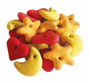 Ласощі для собак Печиво Heart moon star зі смаком помідорів куркуми та ванілі 2 кг Ласощі для собак Печиво Heart moon star зі смаком помідорів куркуми та ванілі 2 кг