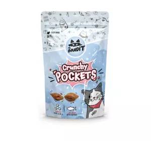 Ласощі для котів Містер Бандіт Mr.Bandit хрусткі подушечки з лососем для котів, 40 г термін до 12.25 Ласощі для котів Містер Бандіт Mr.Bandit хрусткі подушечки з лососем для котів, 40 г термін до 12.25