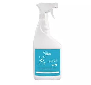 Over Zoo Over Urine Max засіб для видалення плям та запахів тварин - 700 мл Over Zoo Over Urine Max засіб для видалення плям та запахів тварин - 700 мл