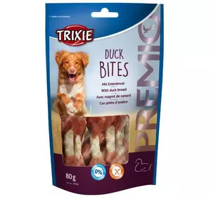 Trixie TX-31592 Premio Duck Bites 80 гр - хрустка качка для собак