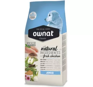 Сухий корм Овнат Ownat Classic Junior (Dog) для дорослих собак з куркою 15 кг Сухий корм Овнат Ownat Classic Junior (Dog) для дорослих собак з куркою 15 кг