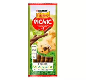 Додатковий сухий корм Фріскіс Friskies Picnic (Пікнік) для дорослих собак з яловичиною, 42 г