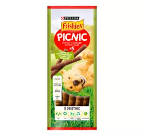 Додатковий сухий корм Фріскіс Friskies Picnic (Пікнік) для дорослих собак з яловичиною, 42 г Додатковий сухий корм Фріскіс Friskies Picnic (Пікнік) для дорослих собак з яловичиною, 42 г