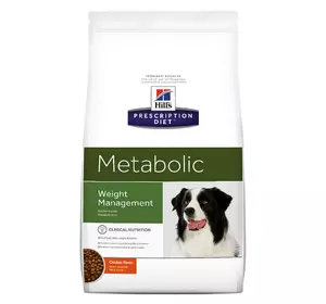 Сухий лікувальний корм Хіллс Hills PD Canine Metabolic для собак з надмірною вагою 12 кг