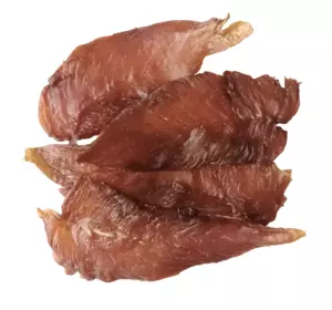 Ласощі для собак стейки з м'яса качки 500 г Ласощі для собак стейки з м'яса качки 500 г