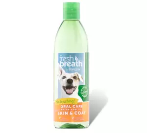 Tropiclean Oral Care Water добавка у воду для собак 473 мл (догляд за порожниною рота плюс шкіра та шерсть) Tropiclean Oral Care Water добавка у воду для собак 473 мл (догляд за порожниною рота плюс шкіра та шерсть)
