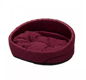 Лежак для кішок Природа Люкс 1, 40*30*17 см , бордо Лежак для кішок Природа Люкс 1, 40*30*17 см , бордо