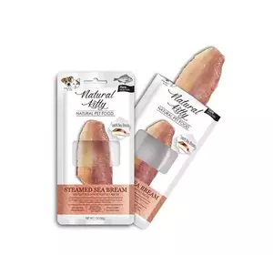 Ласощі для котів і собак Natural Kitty Original Series шматочки морського ляща приготовлені на пару 30 г Ласощі для котів і собак Natural Kitty Original Series шматочки морського ляща приготовлені на пару 30 г