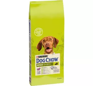 Сухий корм для дорослих собак Dog Chow Adult Lamb з ягням, 14 кг Сухий корм для дорослих собак Dog Chow Adult Lamb з ягням, 14 кг