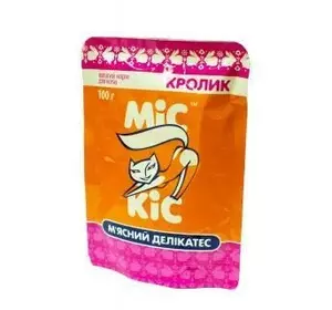 Мис Кіс вологий корм для кішок 100 г (кролик в соусі) Мис Кіс вологий корм для кішок 100 г (кролик в соусі)