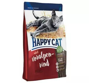 Happy Cat Culinary Voralpen Rind сухий корм для дорослих котів з яловичиною, 10 кг Happy Cat Culinary Voralpen Rind сухий корм для дорослих котів з яловичиною, 10 кг