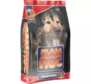 Корм для собак Пан Пес сухий Чемпіон 10 кг Корм для собак Пан Пес сухий Чемпіон 10 кг