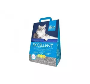 Наповнювач бентонітовий для котячого туалету дрібний Brit Fresh Excellent 5 кг Наповнювач бентонітовий для котячого туалету дрібний Brit Fresh Excellent 5 кг